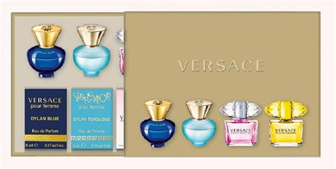 versace gifts & sets womens mini set|versace aftershave gift set.